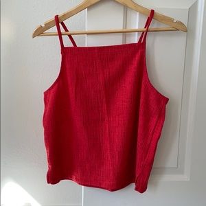 Madewell square neck tank M